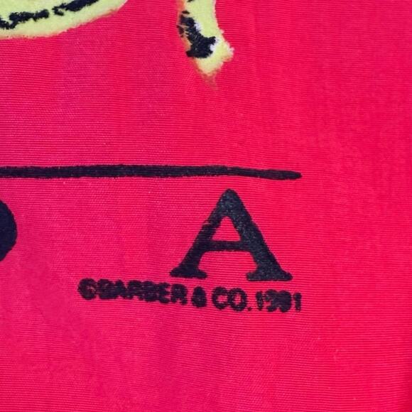 Key Florida Florida 1991 VTG Neon Pink 1/4 Zip Windbreaker Unisex One Size (XL) - Picture 4 of 8